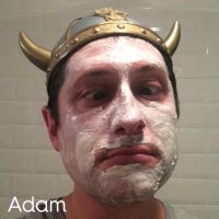 Adam Mud Pack Selfie
