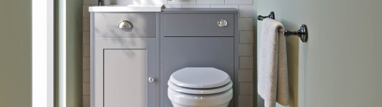 Should you tile under or around the toilet?