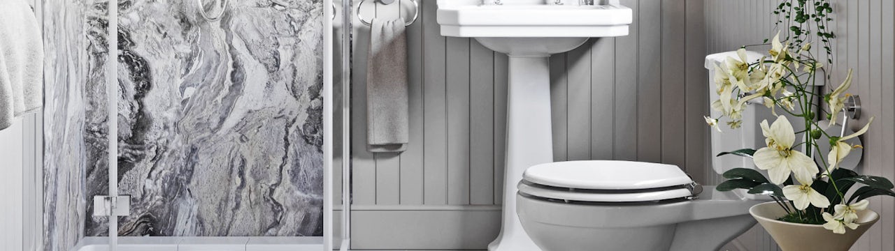 How does a toilet drain work?