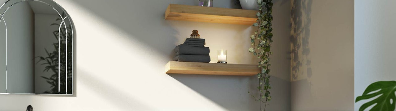 Bathroom shelves—what are your options?