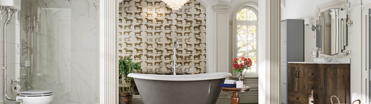 Get the Look: A bathroom fit for a queen
