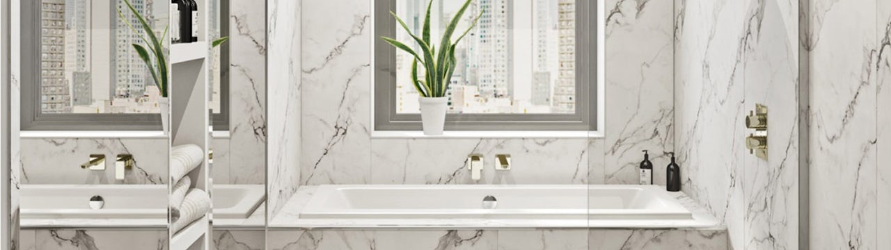Add elegance to your bathroom with marvellous marble