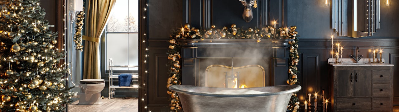 Bathroom Ideas: Enchanted Winter part 1