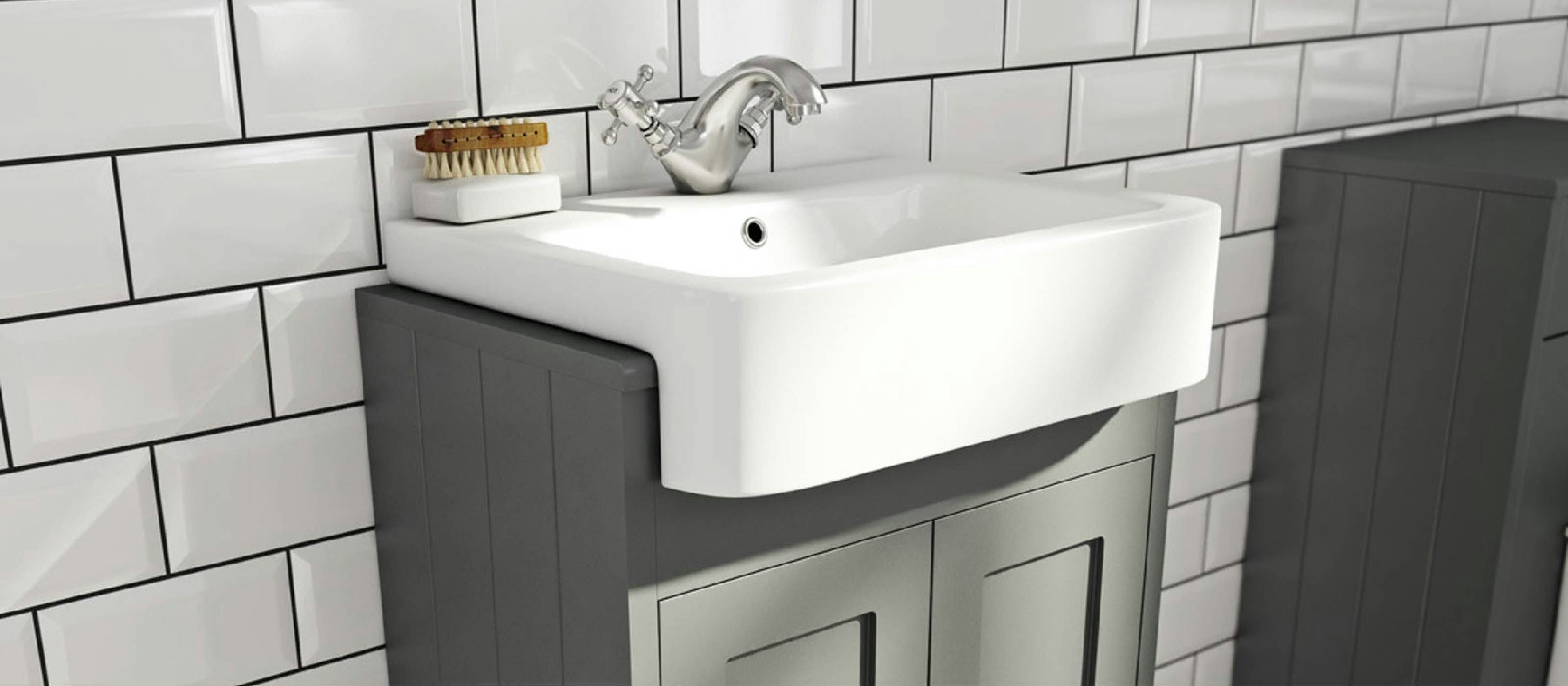 Wc sink on sale vanity unit