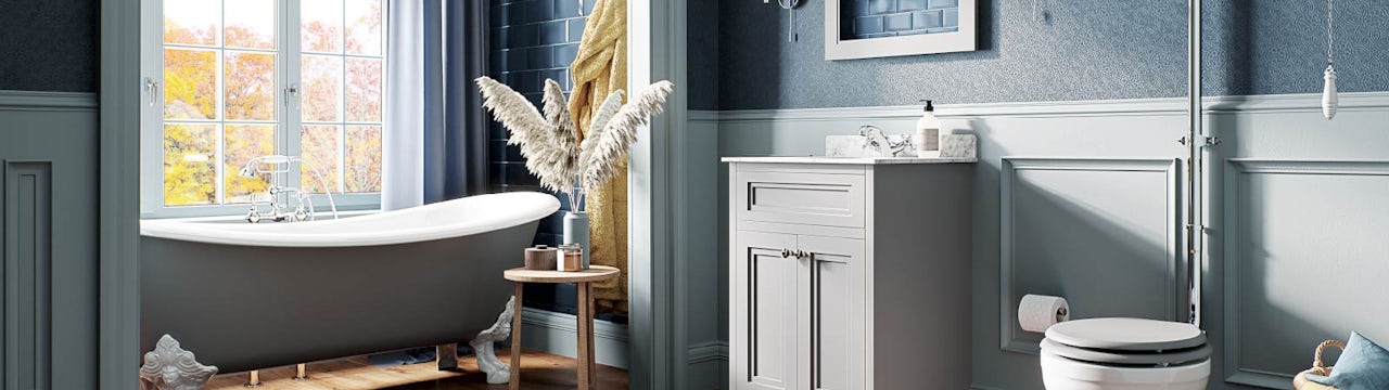 Get creative in your bathroom with the colour of the year 2022
