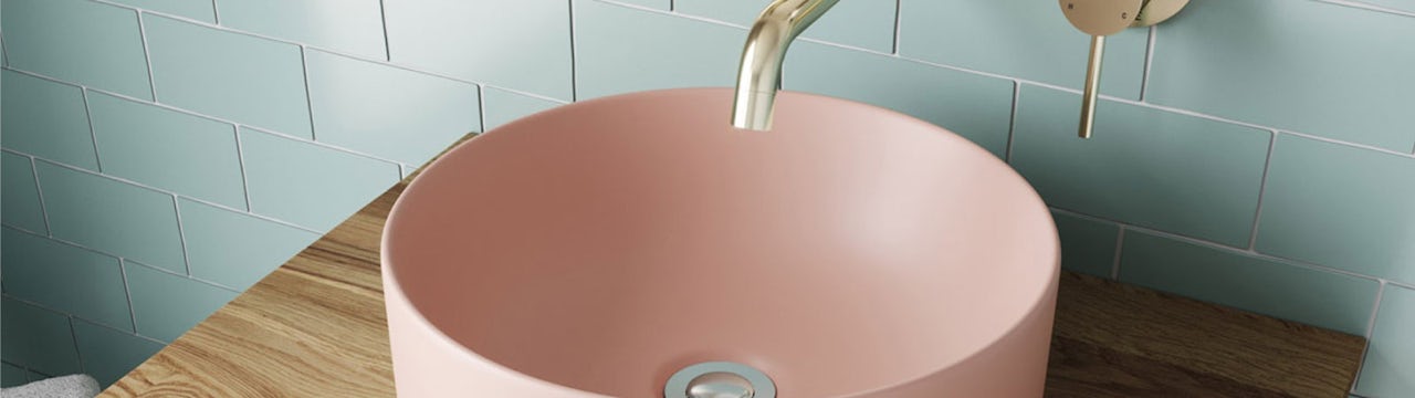6 colourful countertop basins to brighten up your bathroom