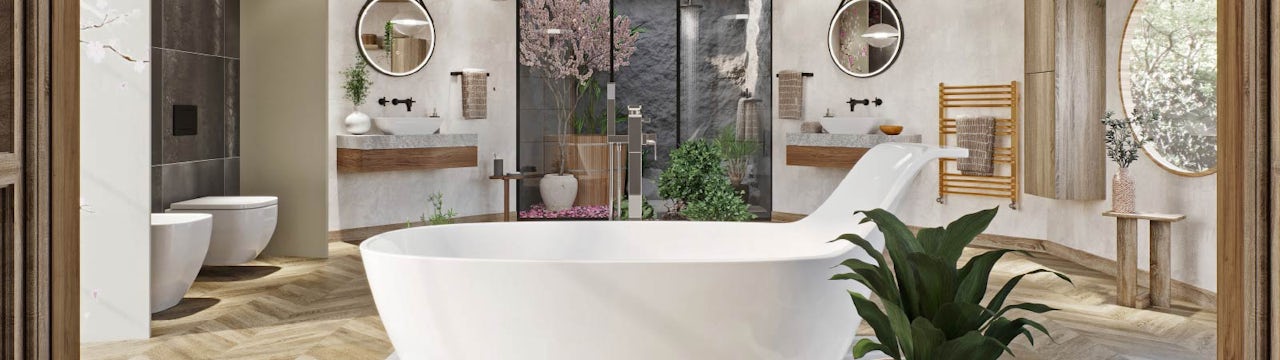 Bathroom Ideas: Get the Japandi look