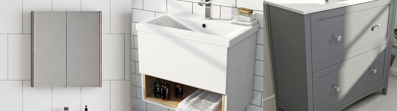 Save time & money with easy fit bathroom furniture