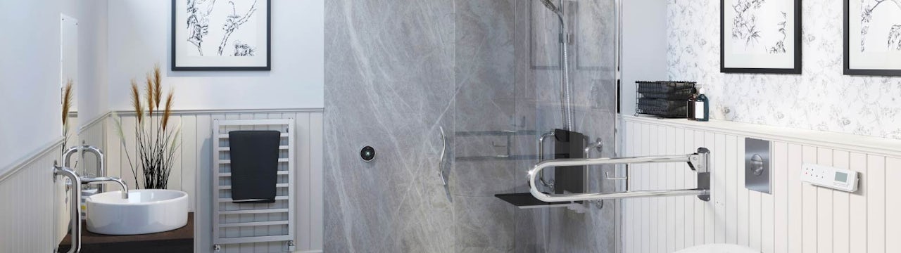 Independent Living: How to create a stylish bathroom for a wheelchair user