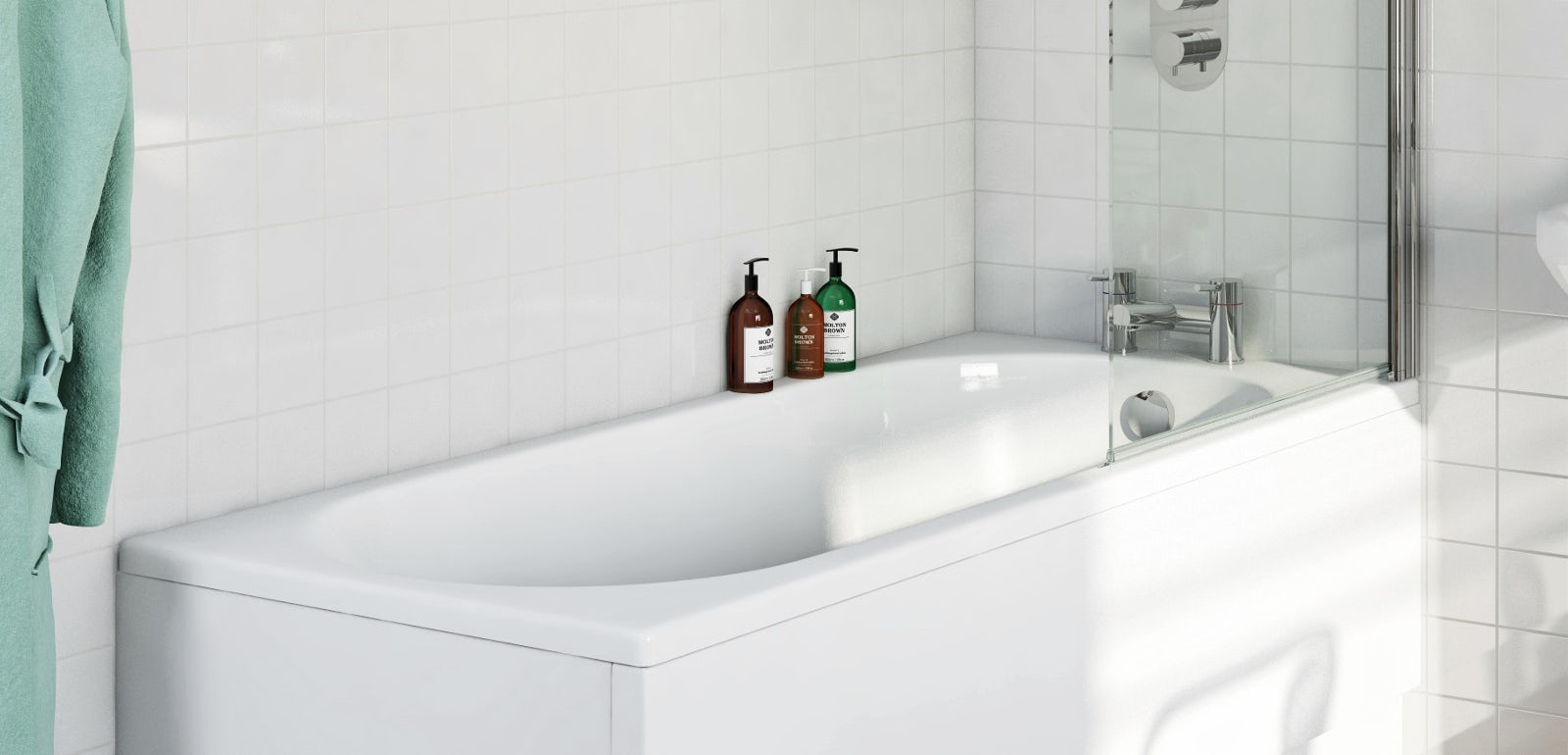 GRIFEMA BERLIN-G13004 Eco Bath/Shower/Tub Mixer Tap, Wall Mounted