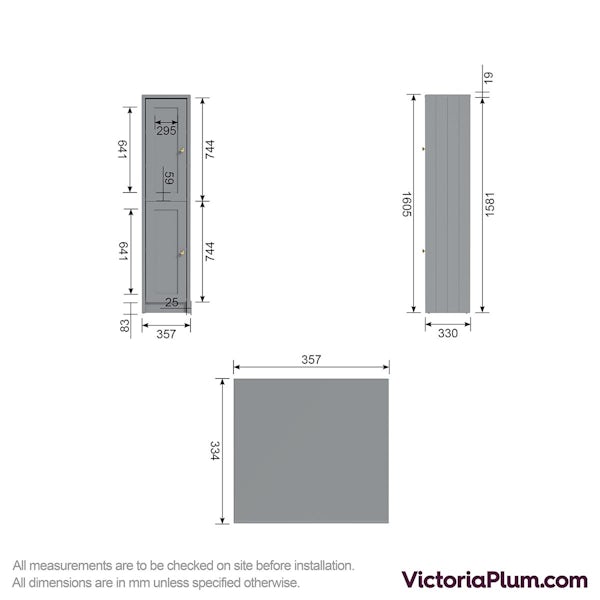 Dimension diagram 1