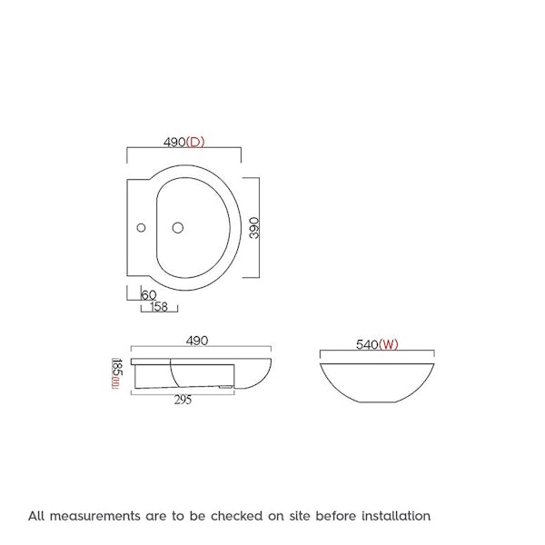 Dimension diagram 1