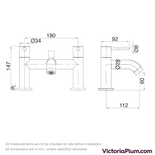 Dimension diagram 1