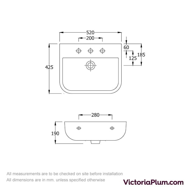 Dimension diagram 1