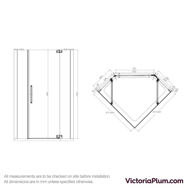 Dimension diagram 1