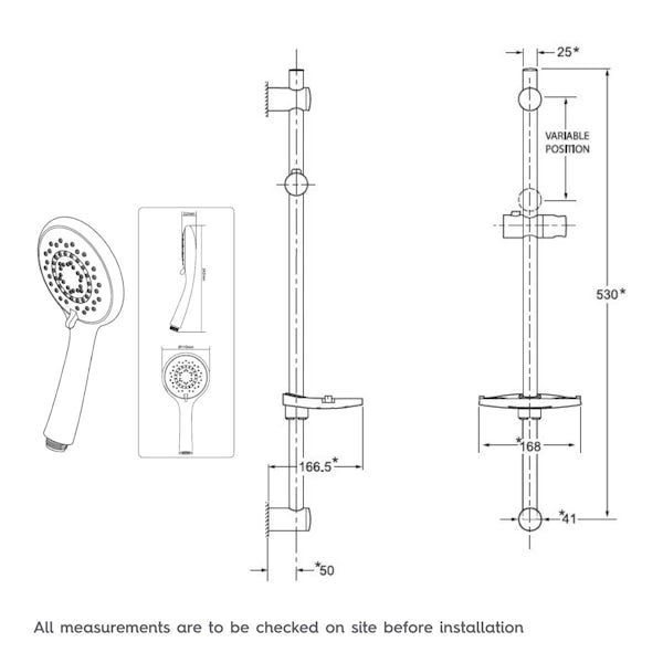 Triton Touch 8.5kw electric shower | VictoriaPlum.com