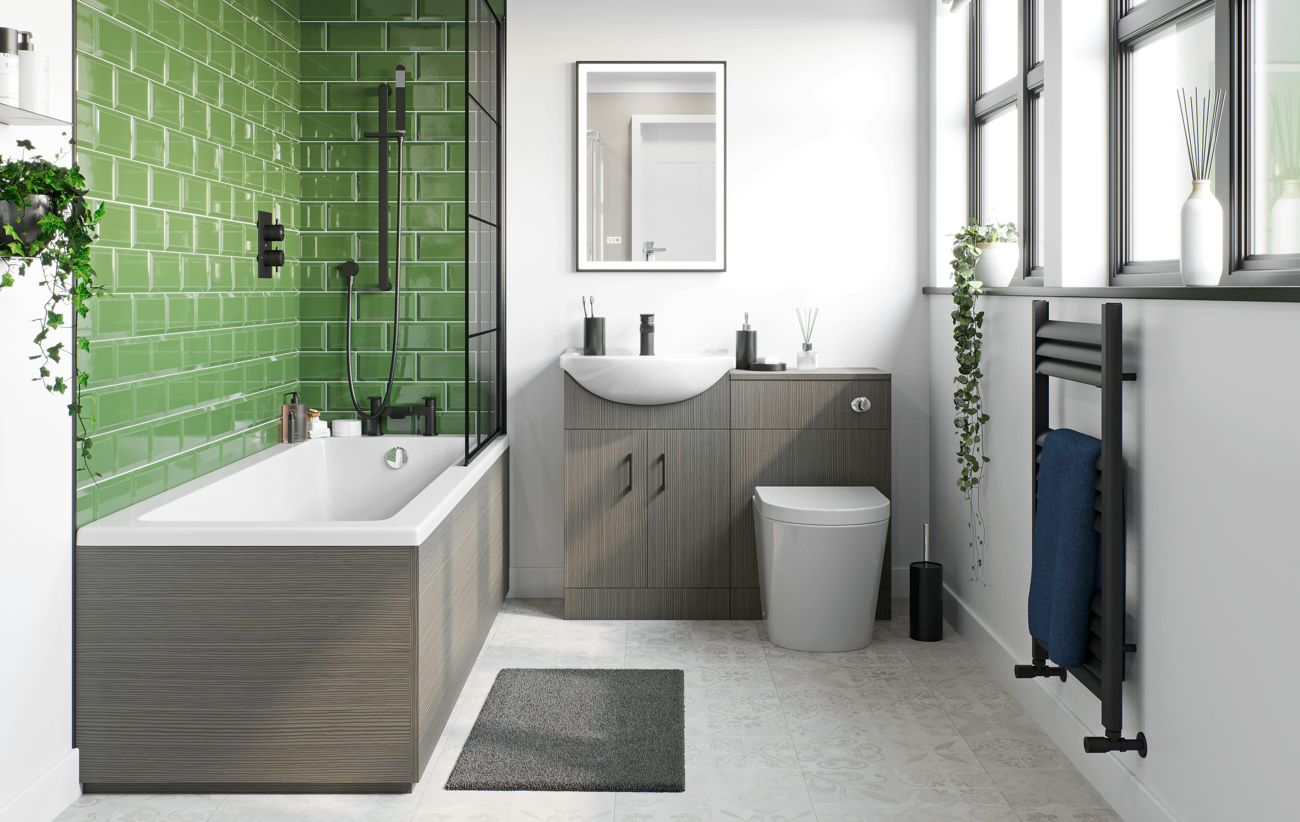 B and q on sale bathroom suites