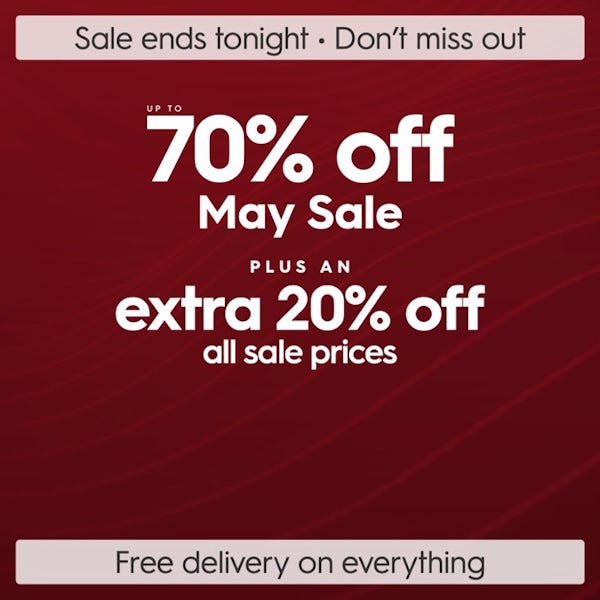 Up to 70% May Sale