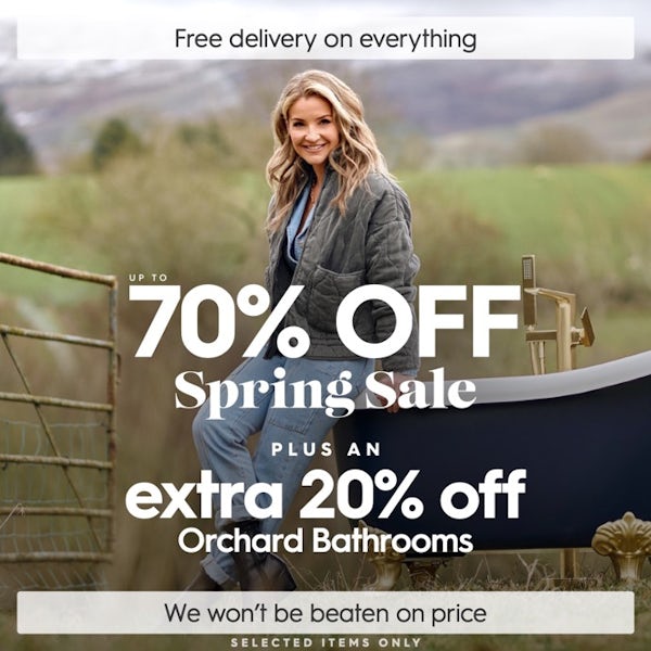 Up to 70% off Spring Sale