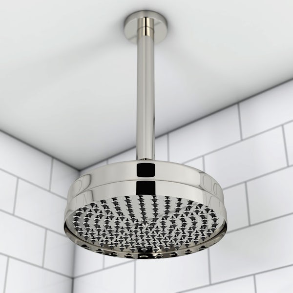 Antonio Thermostatic Ceiling Shower & Slide Rail Set