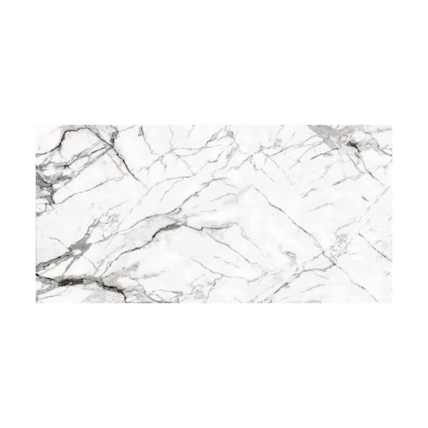 British Ceramic Tile Arctic white matt tile 248mm x 498mm