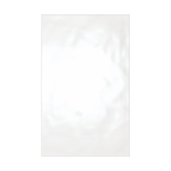 Clarity plain bumpy gloss white wall tile 250mm x 330mm