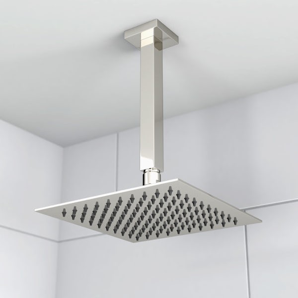 Cubik Complete Thermostatic Ceiling Shower Set