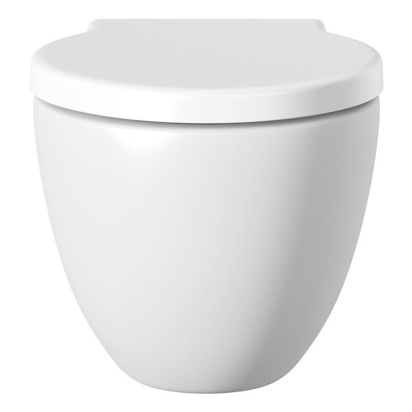 Maine Wall Hung Toilet inc Luxury Soft Close Seat