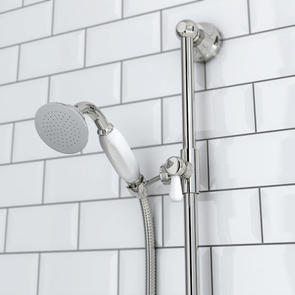 Coniston Thermostatic Ceiling Shower & Slide Rail Set