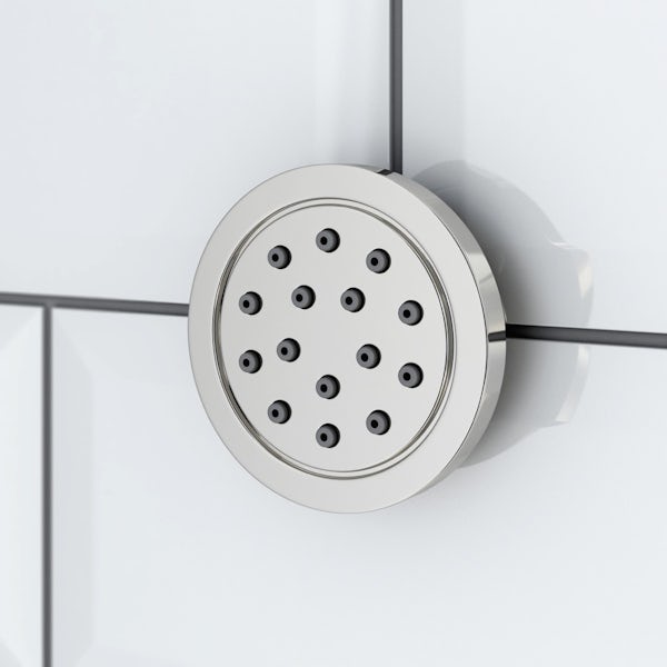 Coniston Complete Thermostatic Ceiling Shower Set