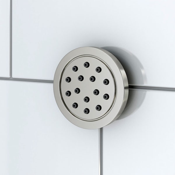 Antonio Complete Thermostatic Ceiling Shower Set