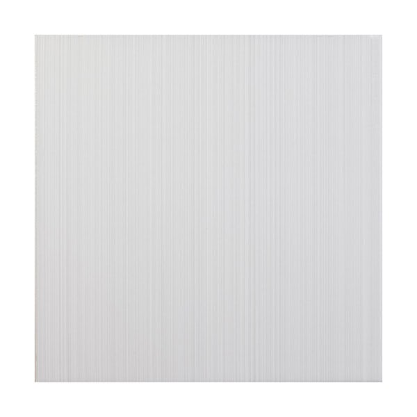 British Ceramic Tile Linear white gloss tile 331mm x 331mm