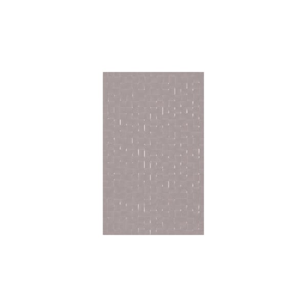 cut out of rectangular poise studio conran tile with pressed mosaic design