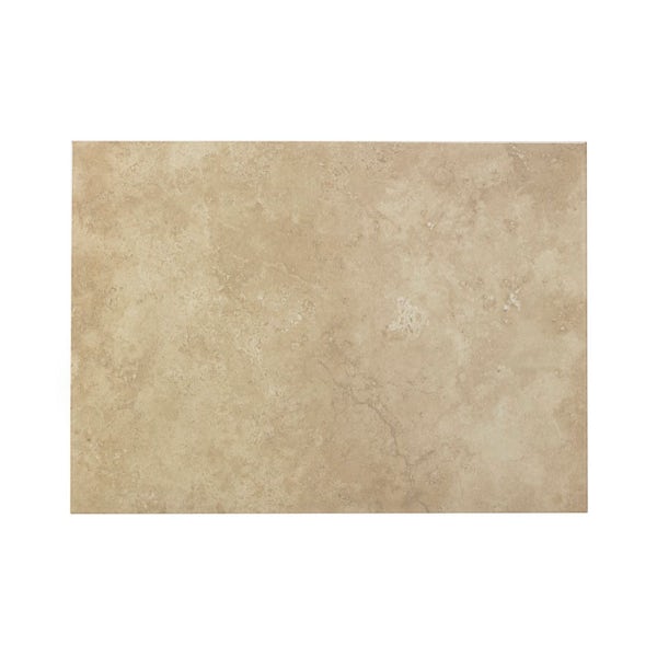 British Ceramic Tile Earth beige gloss tile 300mm x 416mm