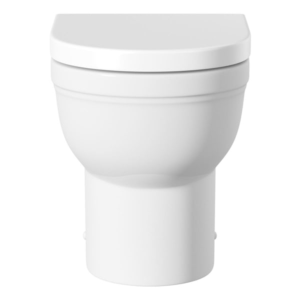 Deco Back To Wall Toilet Inc Soft Close Seat
