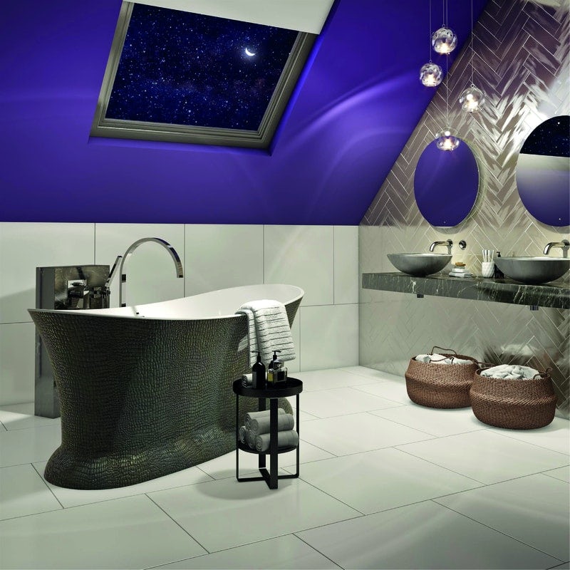 Ultra-Violet bathroom