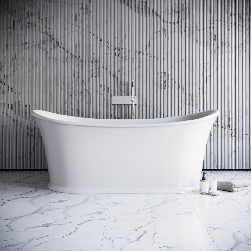 The Bath Co. Chartham traditional double ended slipper bath
