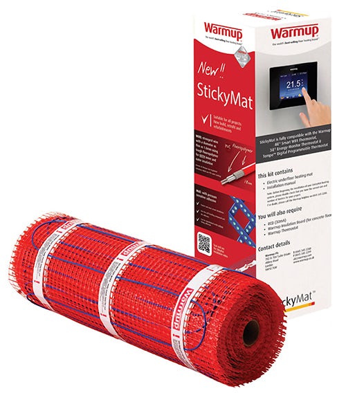 StickyMat underfloor heating mat