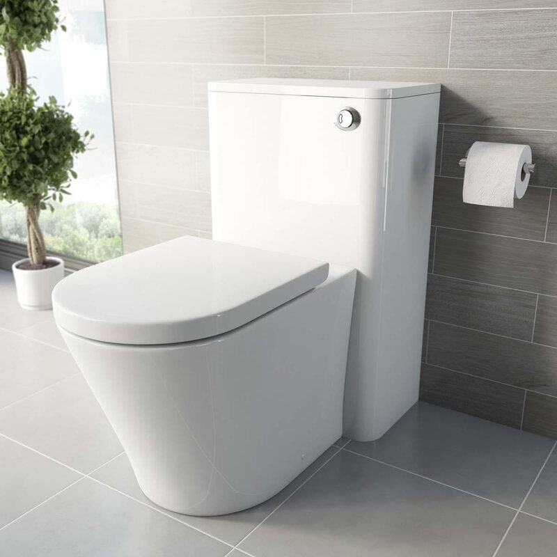 Mode Tate back to wall toilet with soft close seat