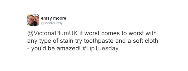 Toothpaste tip