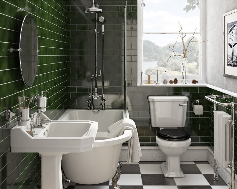 10 Elegant Traditional Bathroom Ideas, Bathroom Tile Ideas Traditional