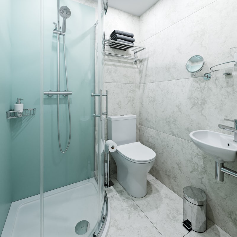 Small shower enclosures for small bathrooms
