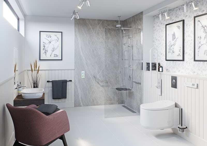 Independent Living bathroom suite ideas