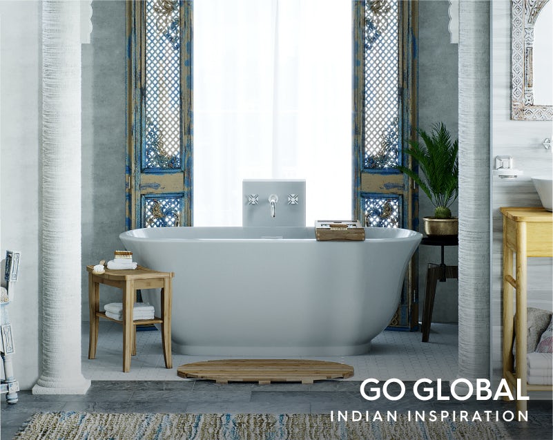 Get the look: Go Global—India bath