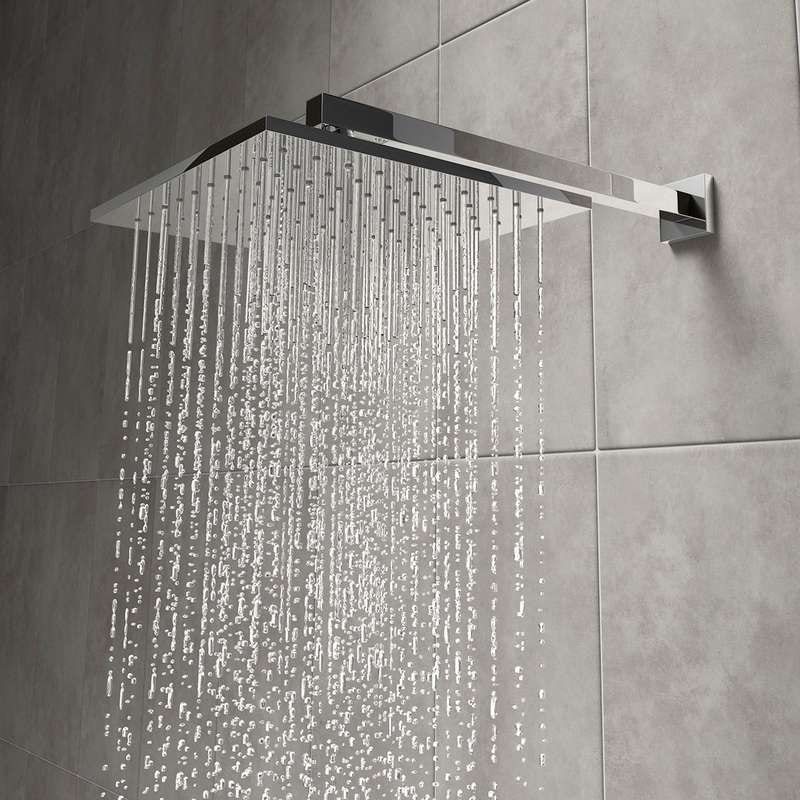 Tetra square shower head 250mm