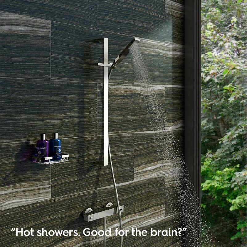Hot showers. Good for the brain?