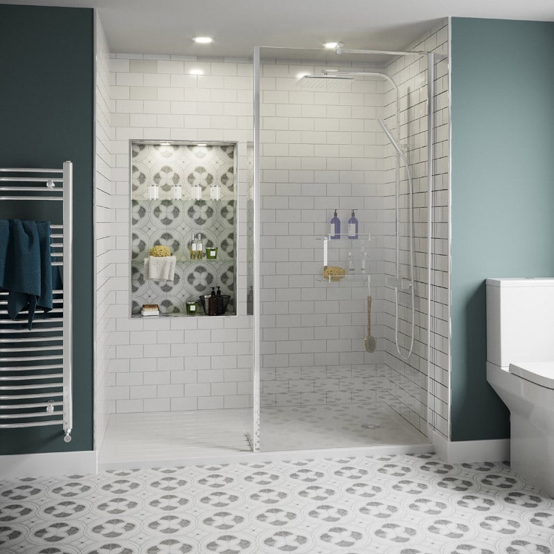 The Bath Co. Toledo Eva traditional matt wall and floor tile 200mm x 200mm