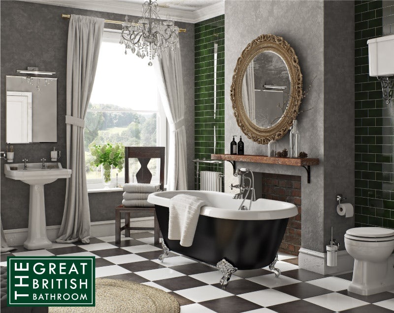 Get The Look Vintage Chic Bathroom Ideas Victoriaplum Com