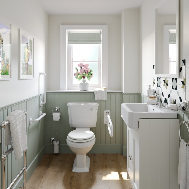 Accessible downstairs toilet ideas