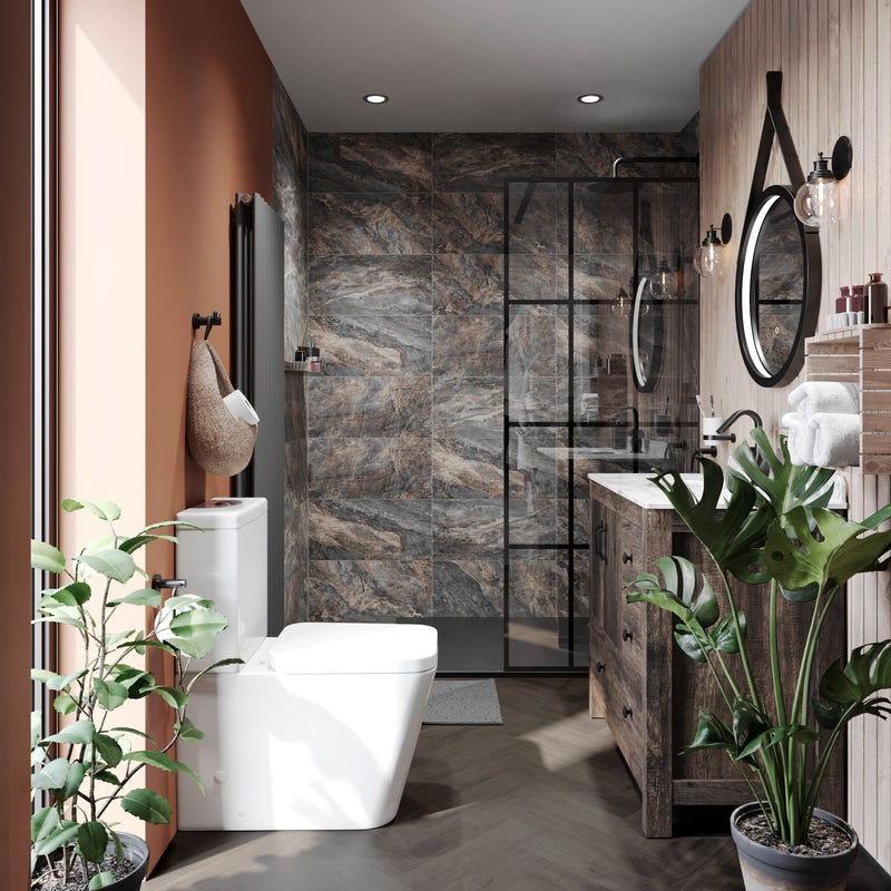 Warm and Sophisticated: Bathroom ideas for young adults